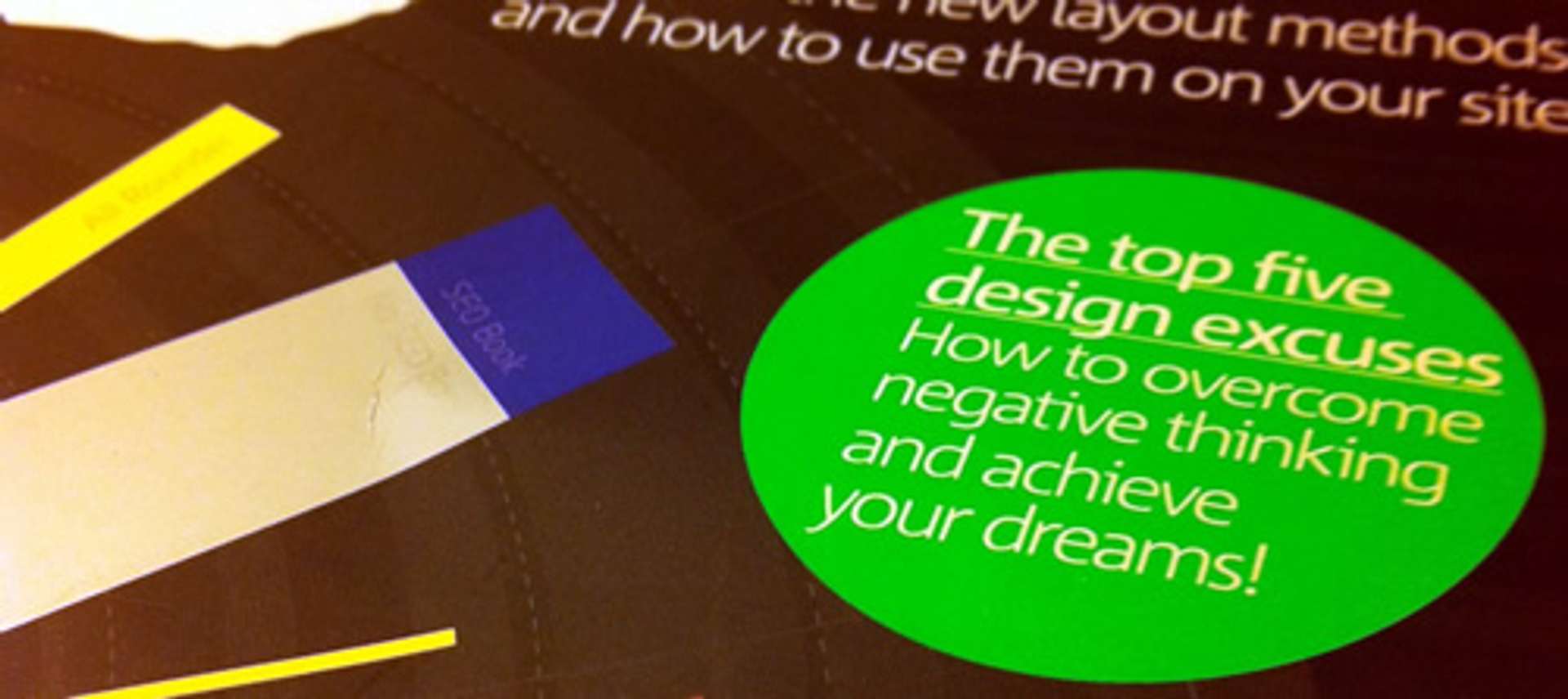 No More Excuses! cover sticker